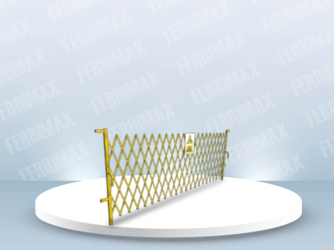 reja de protección retráctil para cierre perimetral